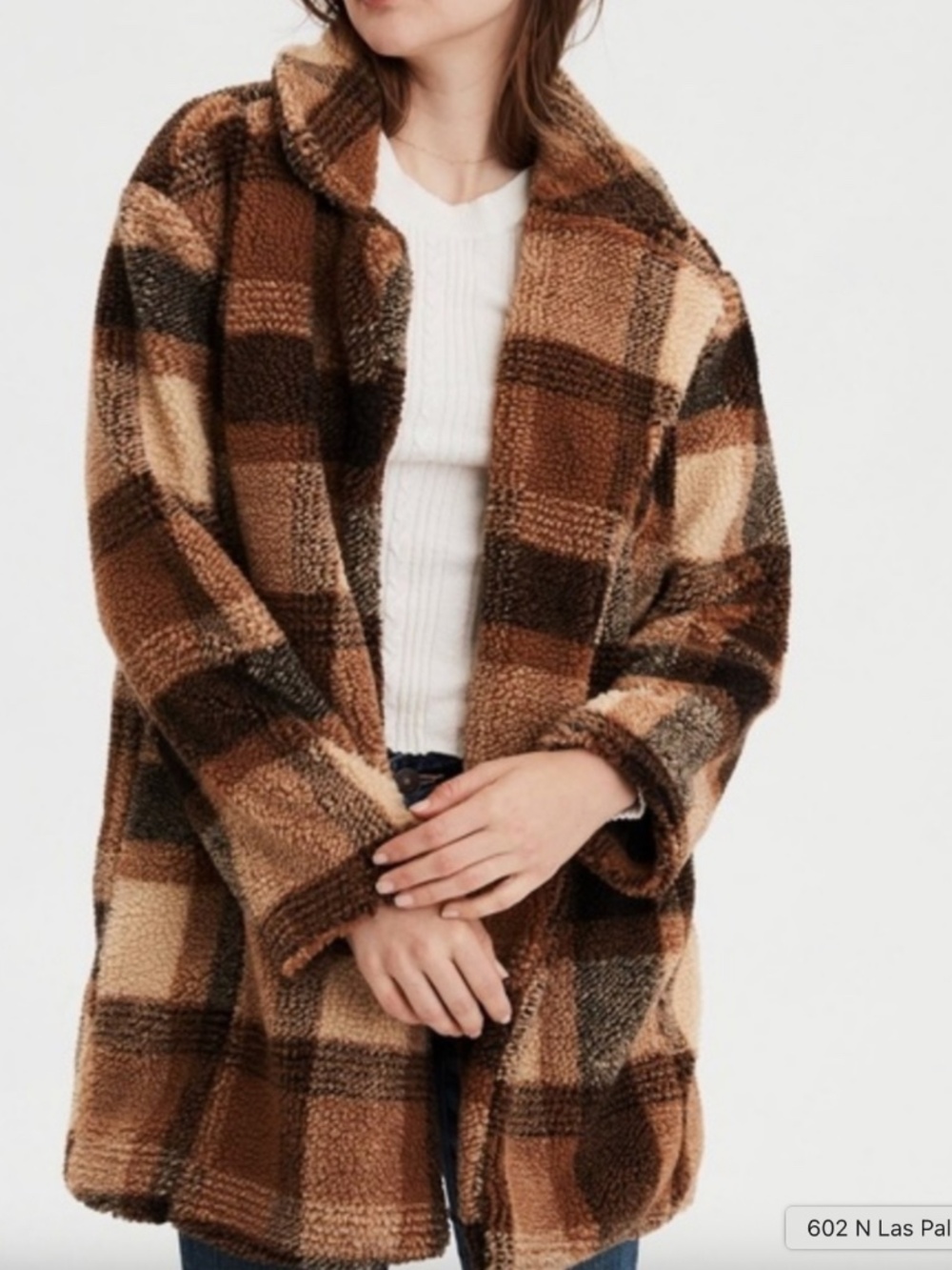 Plaid Teddy Jacket